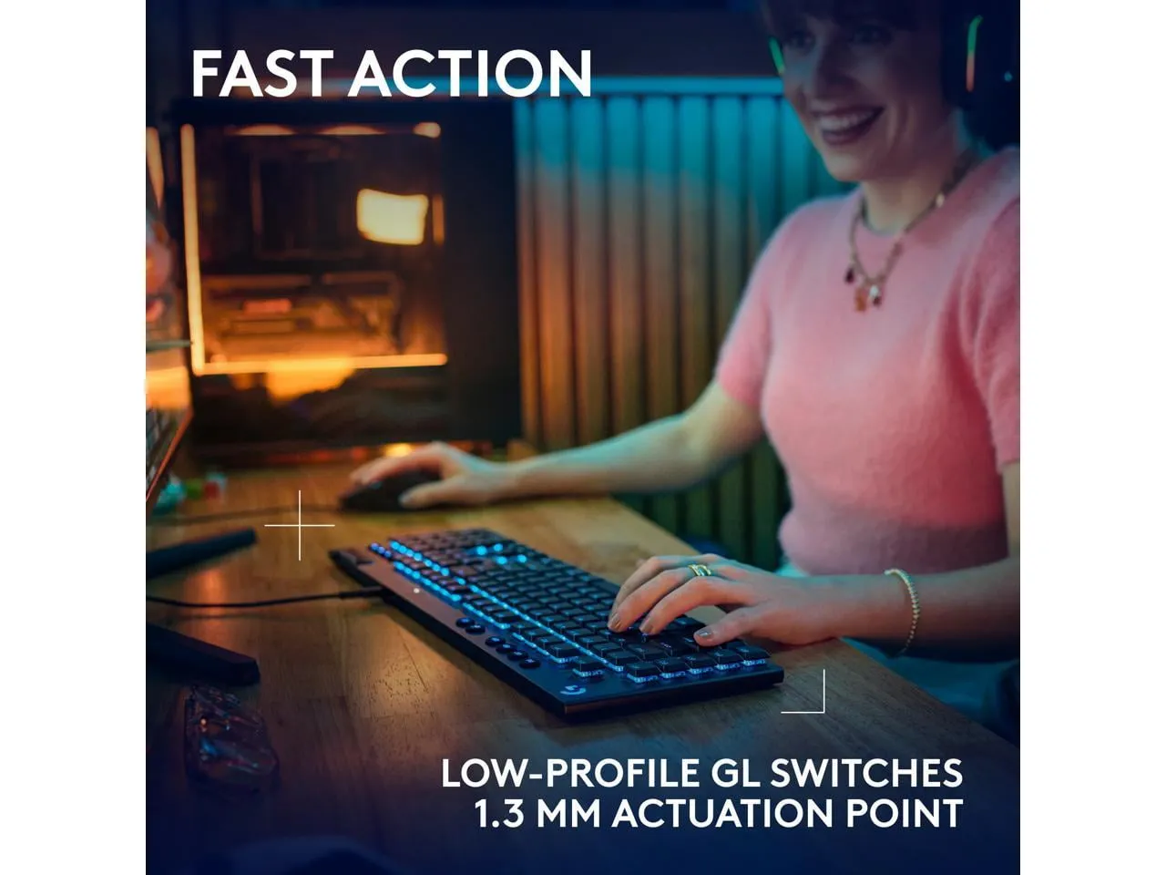 Logitech 920-012937 — G915 X LOW-PROFILE GAMING KEYBOARD - WIRED