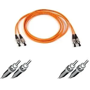 Belkin A2F20200-01M — PATCH CABLE - ST-MULTIMODE - MALE - ST-MULTIMODE - MALE - FIBER OPTIC - 1 M - OR
