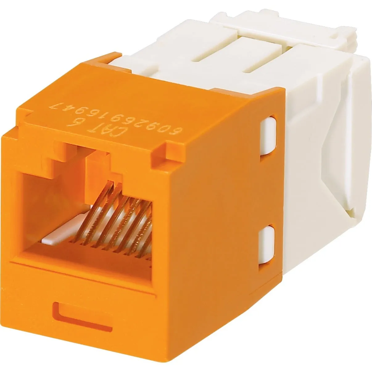 Panduit CJ688TGOR-24 — MOD CAT6 UTP 8P 8W UNIV ORG PK24
