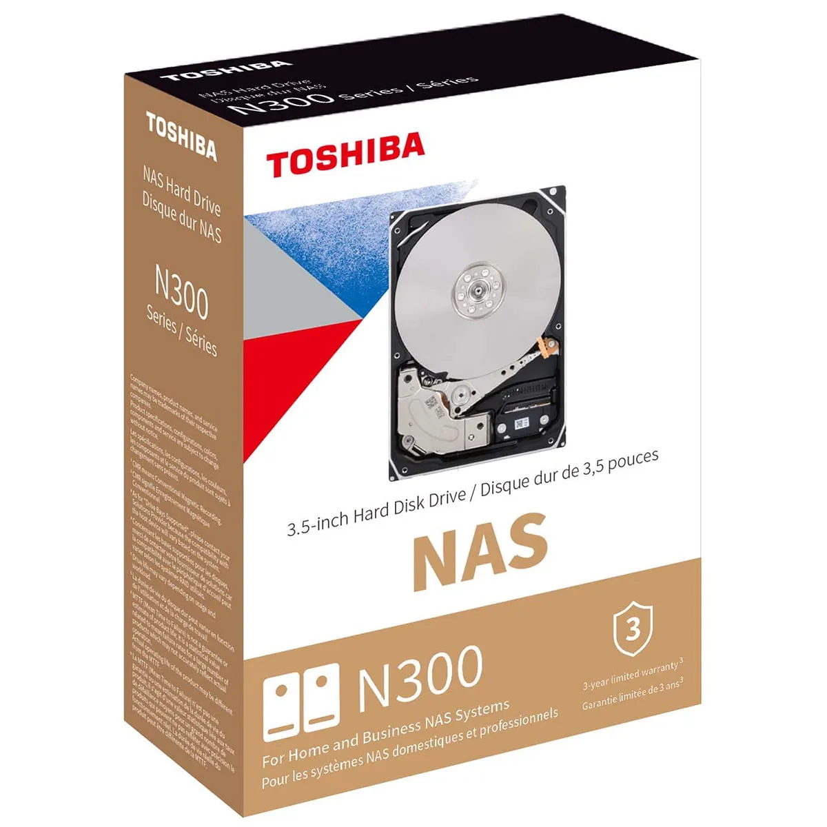 TOSHIBA HDWG51CXZSTA — TOSHIBA N300 - 12TB