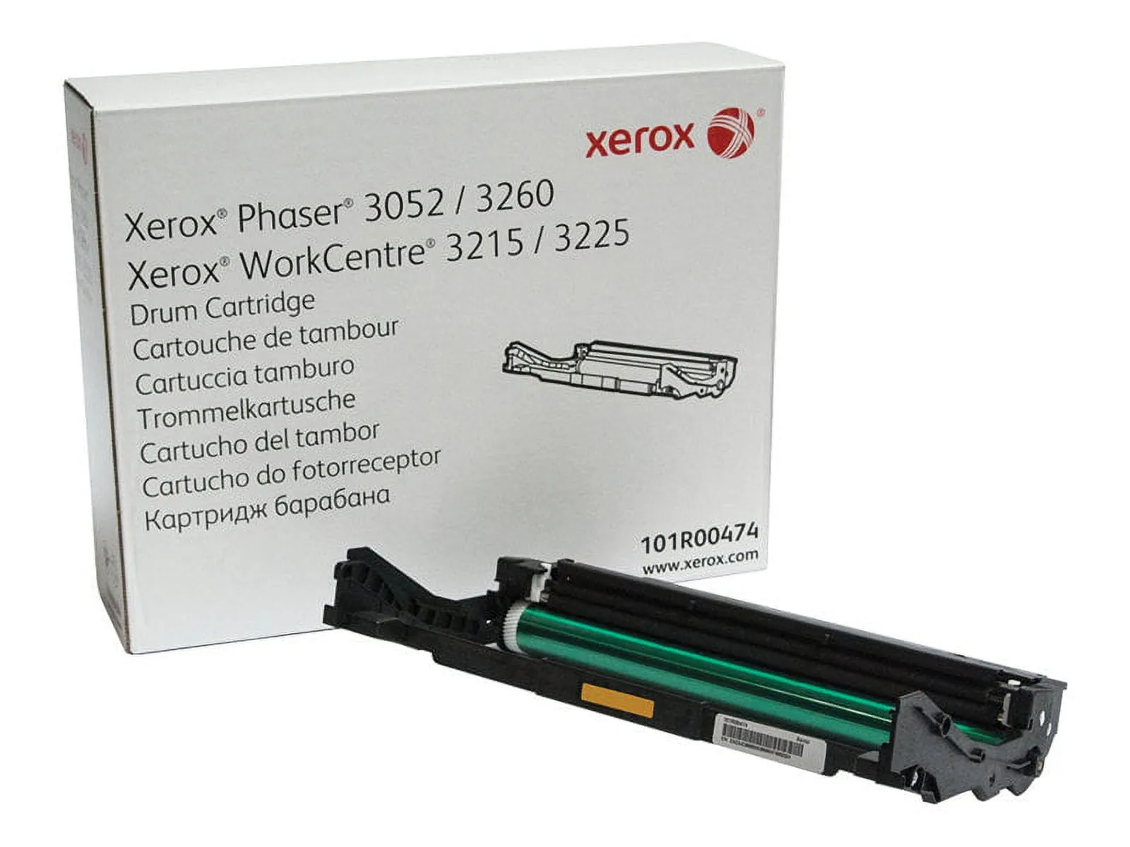 XEROX 101R00474 — Xerox Drum Cartridge 10K Pages For Phaser 3052 3260 WorkCentre 3215 3225 101R00474