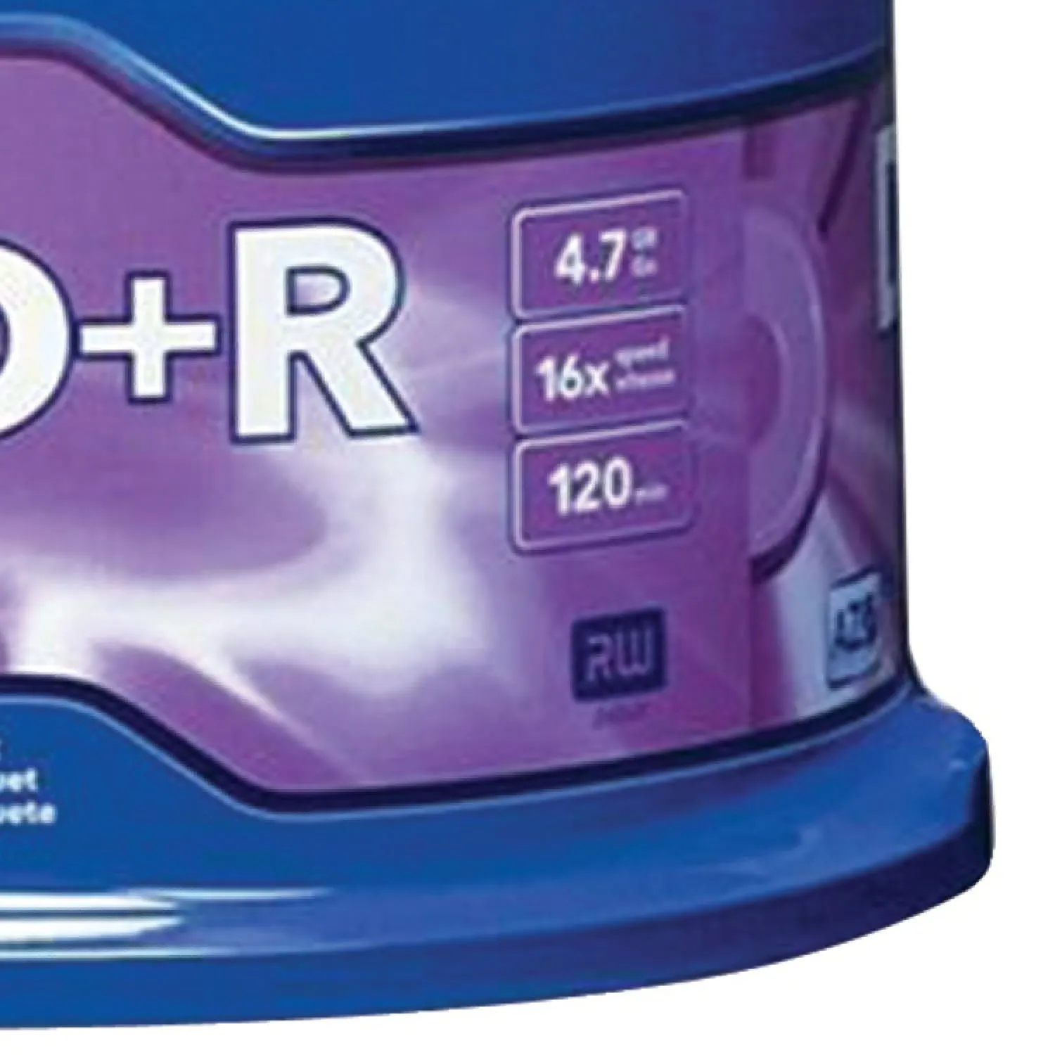 VERBATIM 95037 — DVD+R 4.7GB 16X BRANDED 50PK SPINDLE