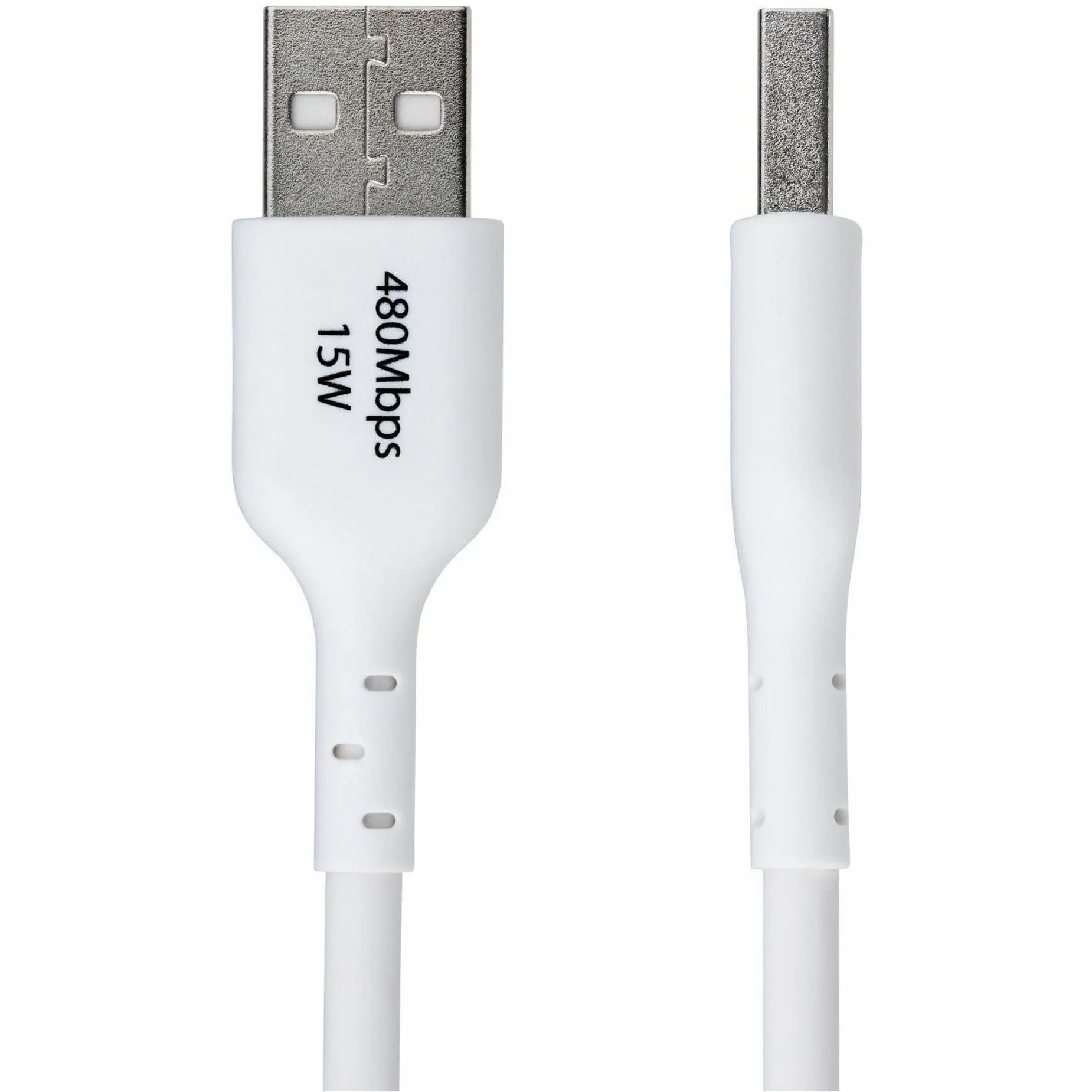 STARTECH USB2AC10FWHE — 10FT (3M) USB-A TO USB-C CHARGING CABLE, CHARGE & SYNC, 3A, USB 2.0, TPE JACKET