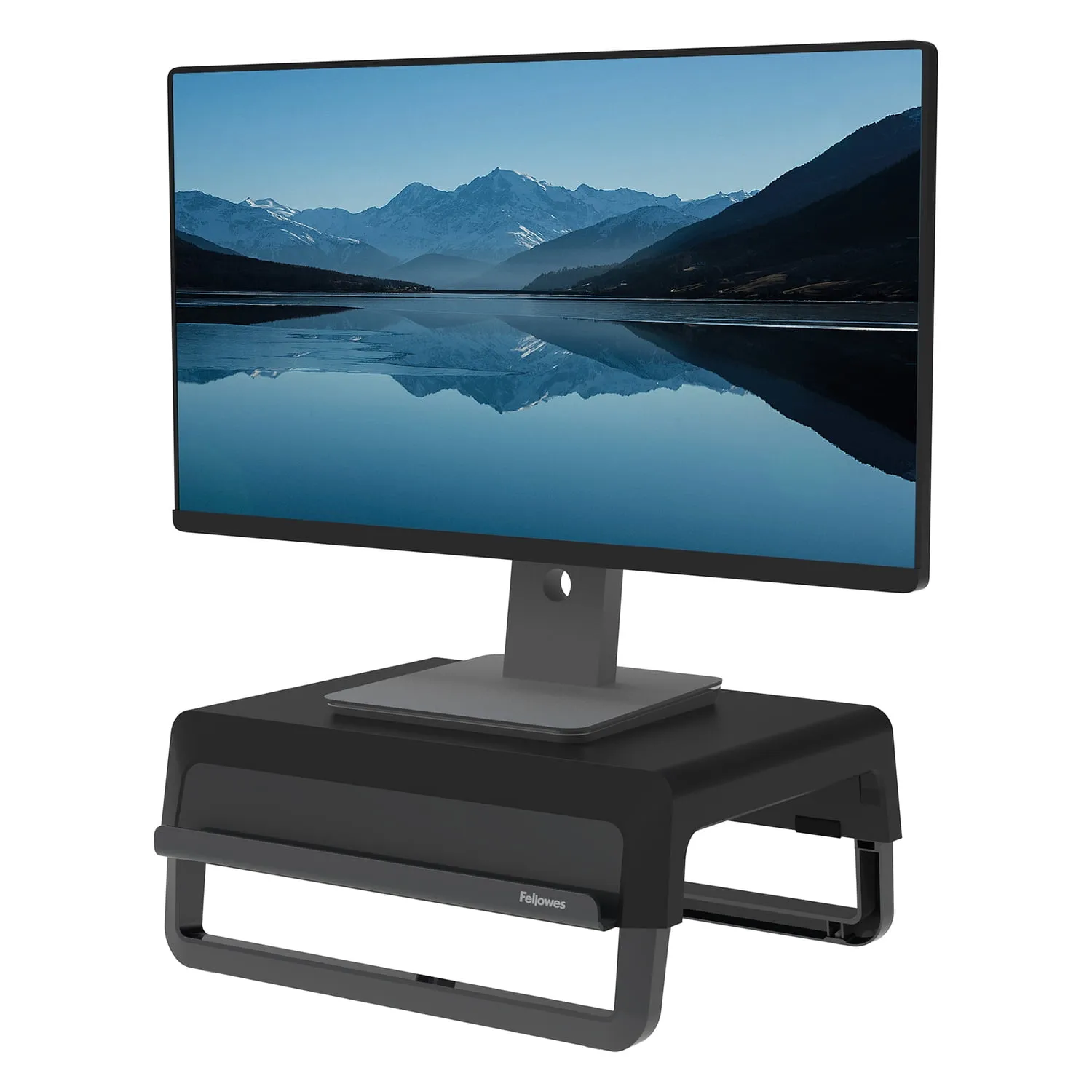 FELLOWES 100098502 — BREYTA MONITOR STAND - BLACK