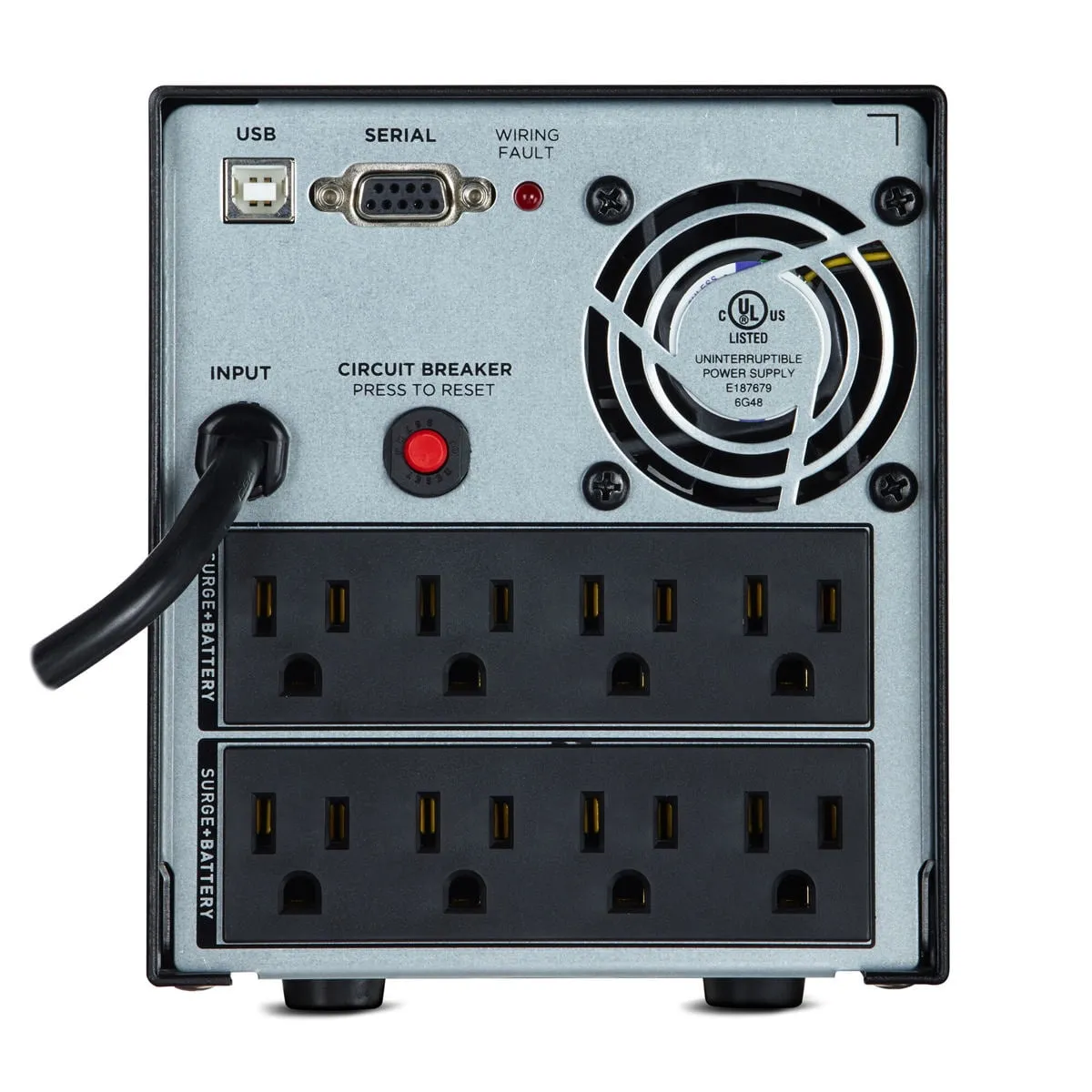 CyberPower OR1000PFCLCD — 700W SINE WAVE PFC LCD AVR 5-15P PLUG 8 OUT 15A TOWER 3YR WARRANTY