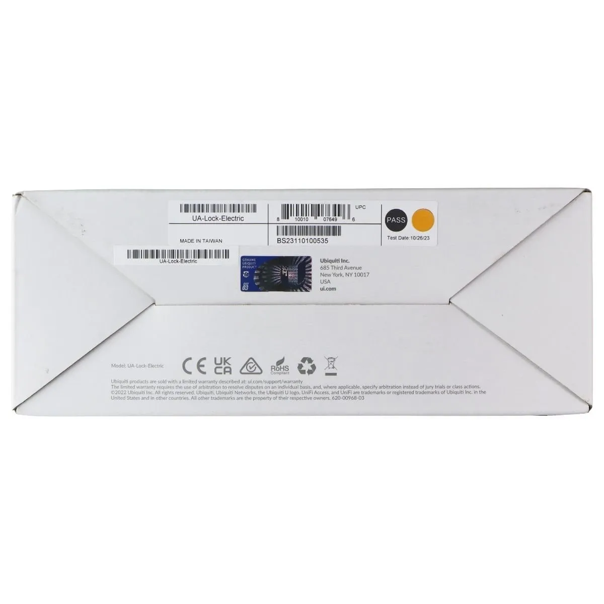Ubiquiti UA-LOCK-ELECTRIC — UA Lock Electric - Unifi Access Hub Compatible Lock