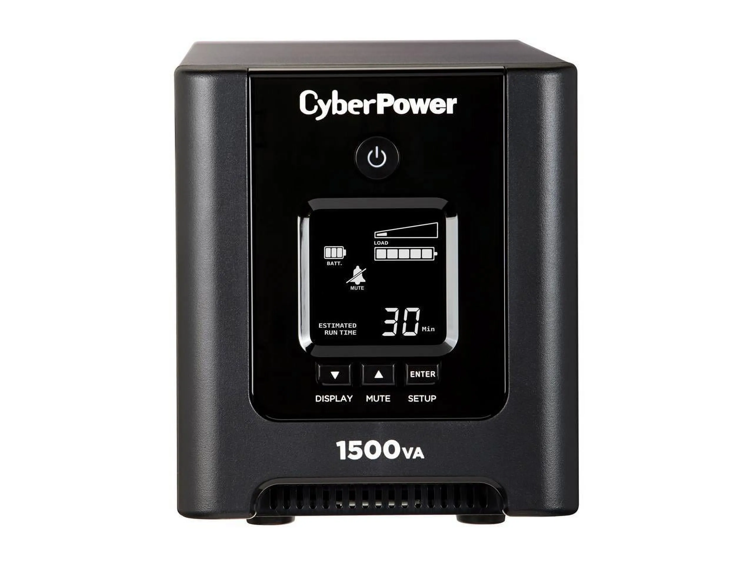 CyberPower OR1500PFCLCD — 1050W SINE WAVE PFC LCD AVR 5-15P PLUG 8 OUT 15A TOWER 3YR WARRANTY