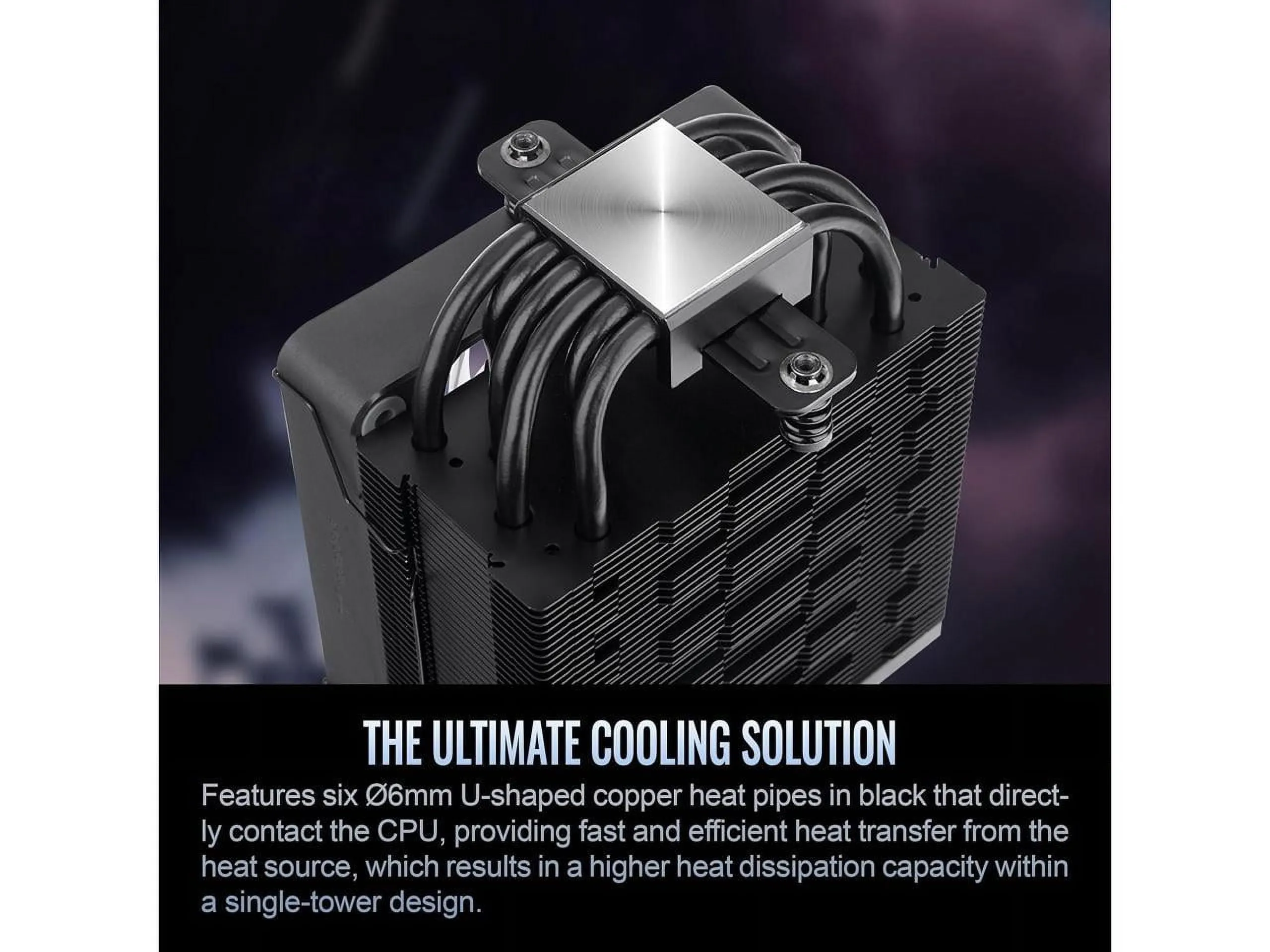 Thermaltake CL-P120-CA12SW-A — THERMALTAKE ASTRIA 400 ARGB LIGHTING CPU COOLER
