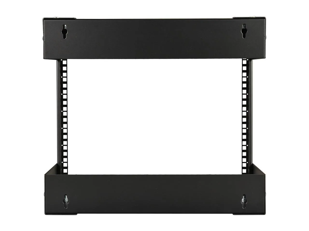 STARTECH RK812WALLOA — RACK - STEEL - BLACK - THIS 2-POST 8U 19 INCH OPEN FRAME NETWORK RACK IS EIA/ECA