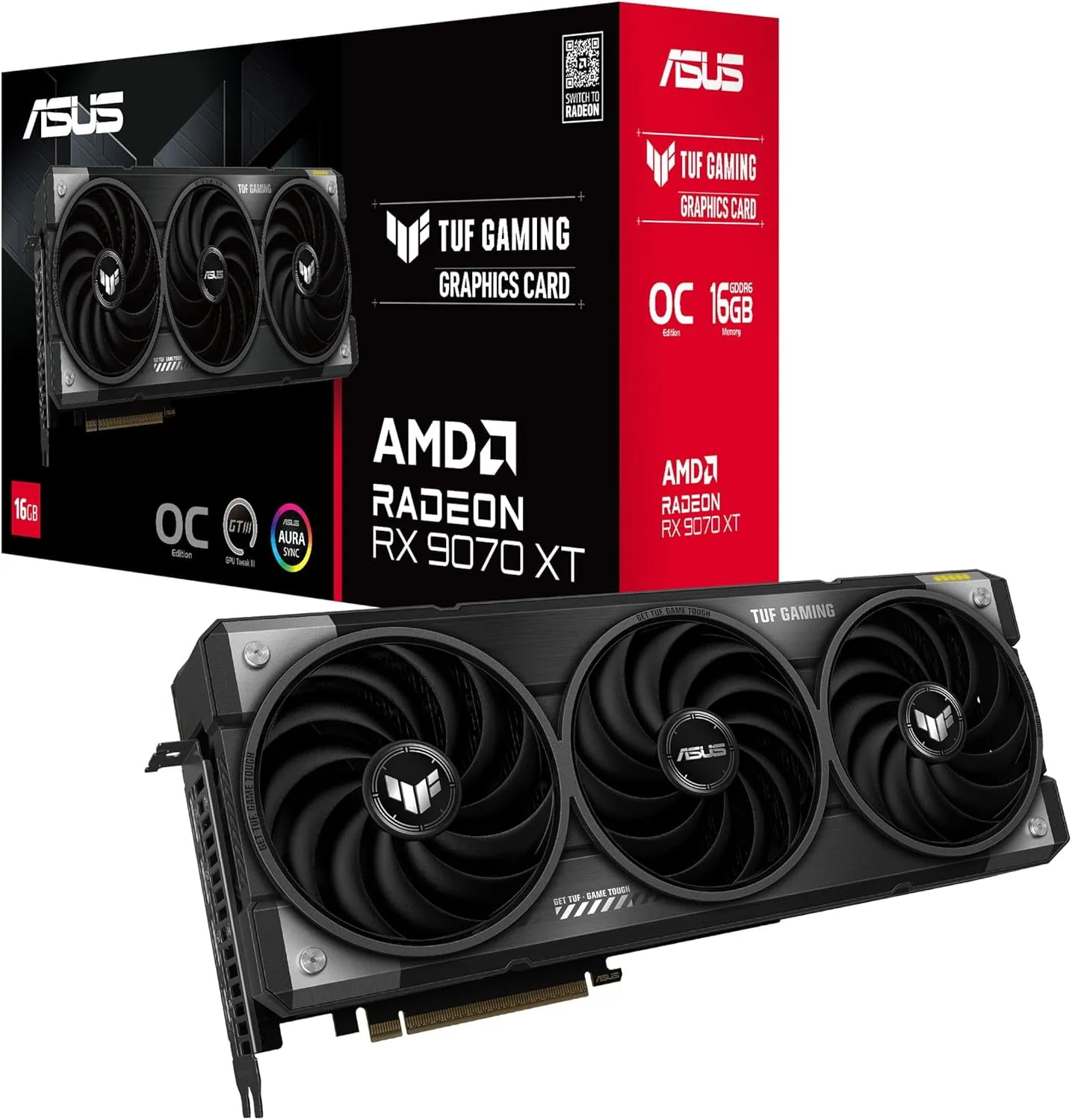 ASUS TUF-RX9070XT-O16G-GAMING — TUF-RX9070XT-O16G-GAMING