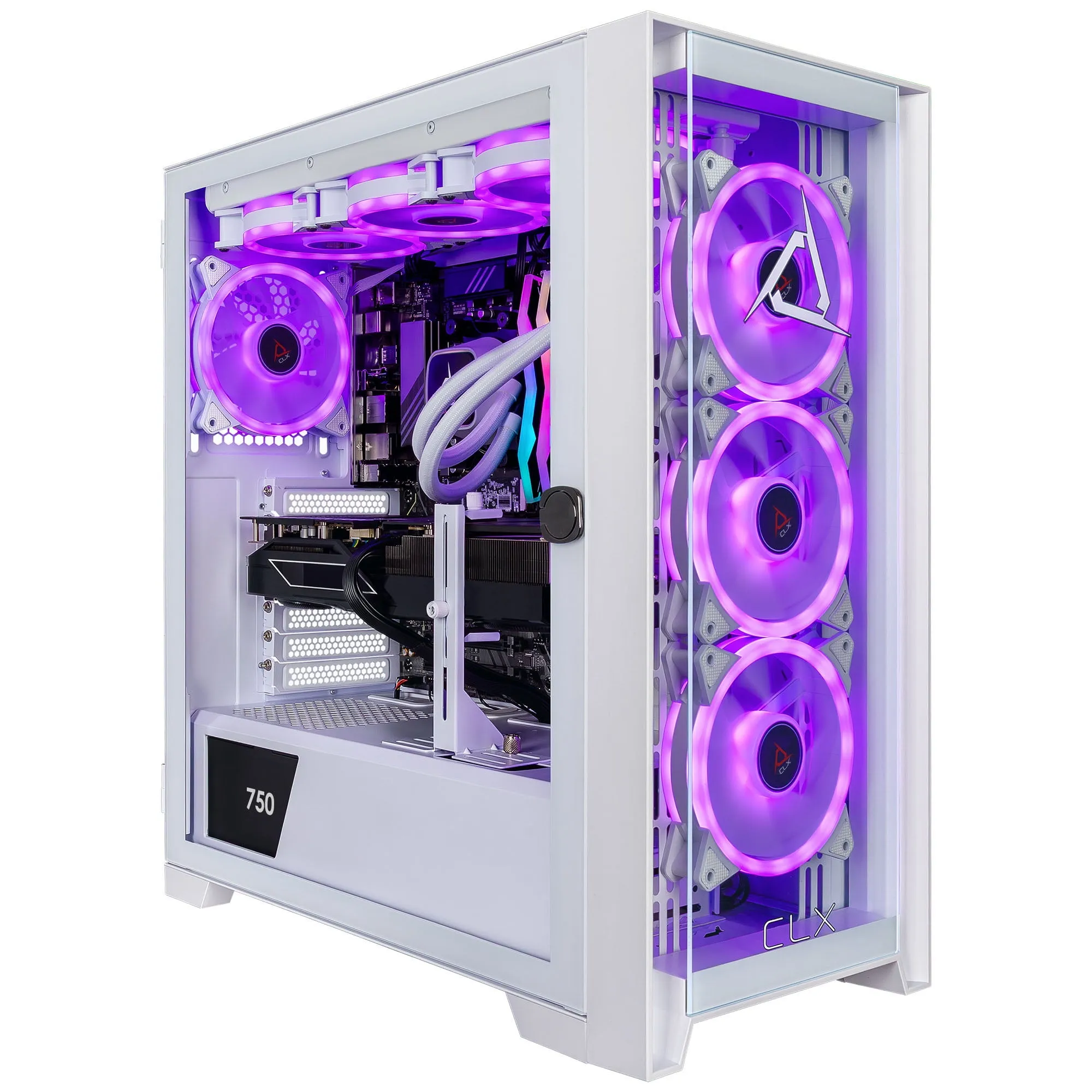 CLX TGMSETRTU5303WM — CLX SET GAMING PC - AMD RYZEN 9 9900X PROCESSOR, 32GB DDR5 MEMORY, GEFORCE RTX 5