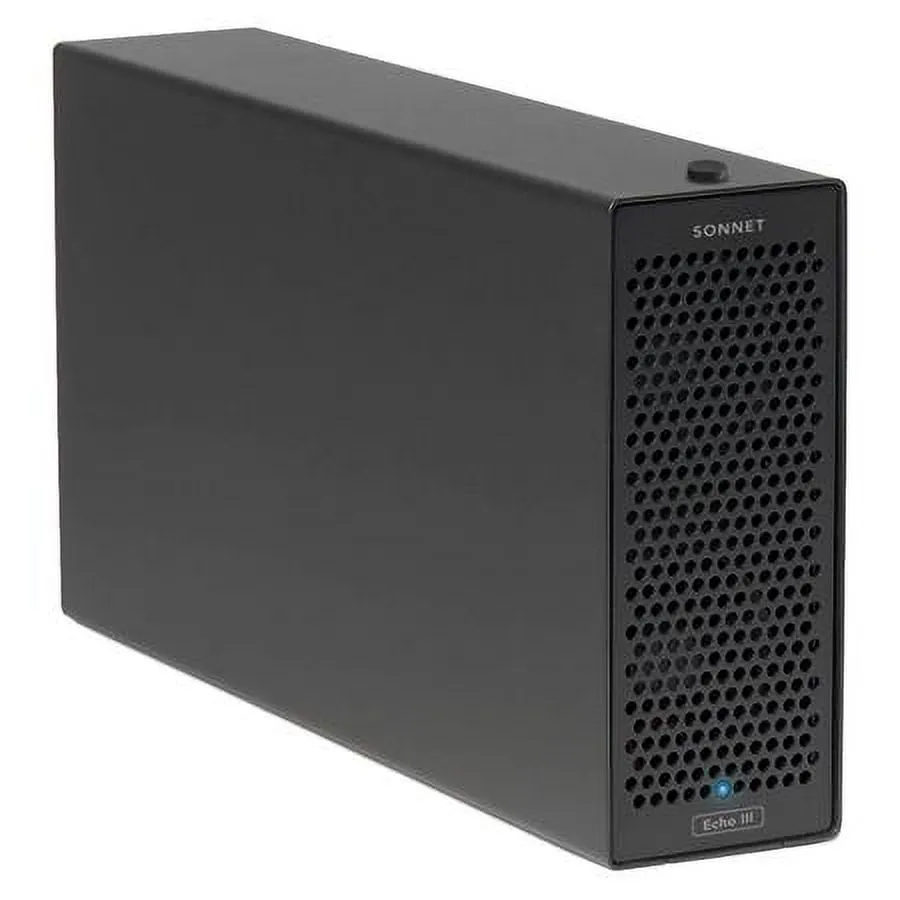 SONNET TECHNOLOGIES ECHO-3D-TB3 — ECHO III DESKTOP THREE-SLOT FULL-LENGTH THUNDERBOLT PCIE CARD EXPANSION SYSTEM