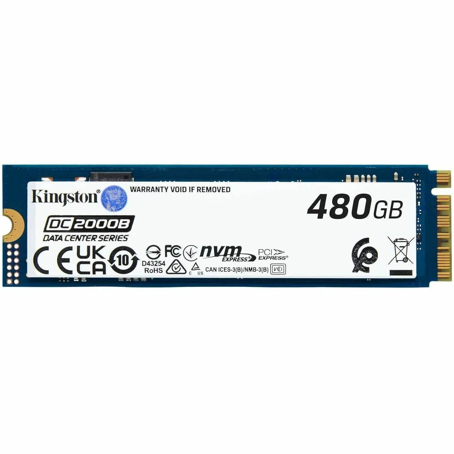 KINGSTON SEDC2000BM8/480G - Kingston DC2000B 480GB PCIe 4.0 M.2 Enterprise SSD