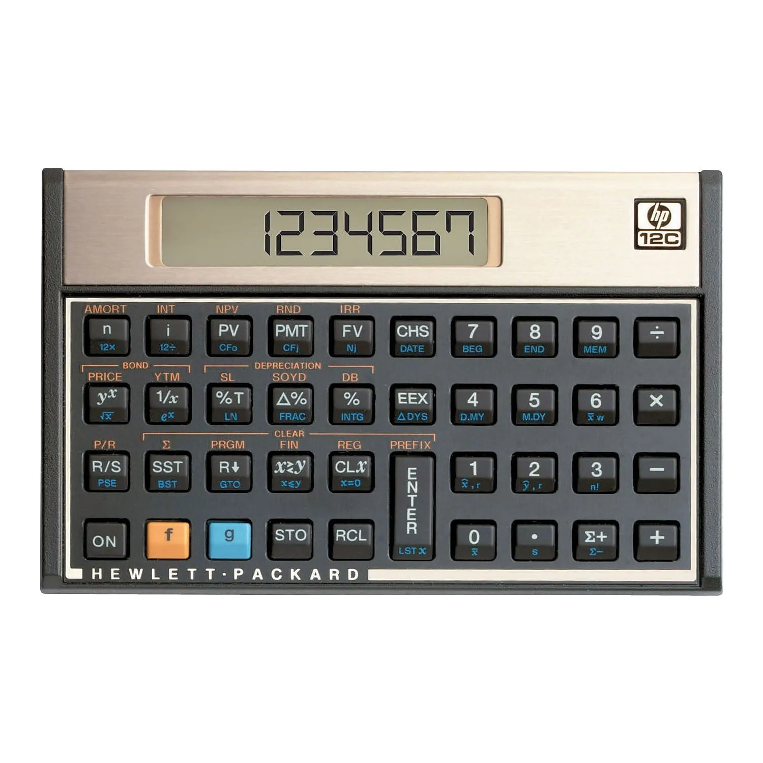 ADLER ROYAL HP12C#INT - HP 12c Financial Calculator - Classic RPN Design