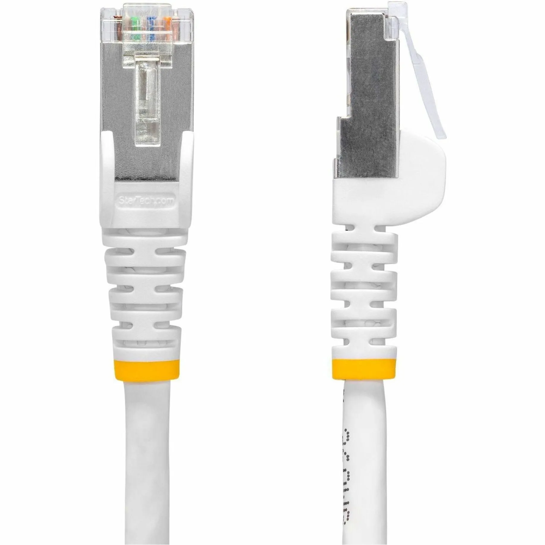 STARTECH NLWH-10F-CAT8-PATCH — 10FT WHITE CAT8 ETHERNET CABLE, SNAGLESS RJ45, 25G/40G, 2000MHZ, 100W POE, S/FTP
