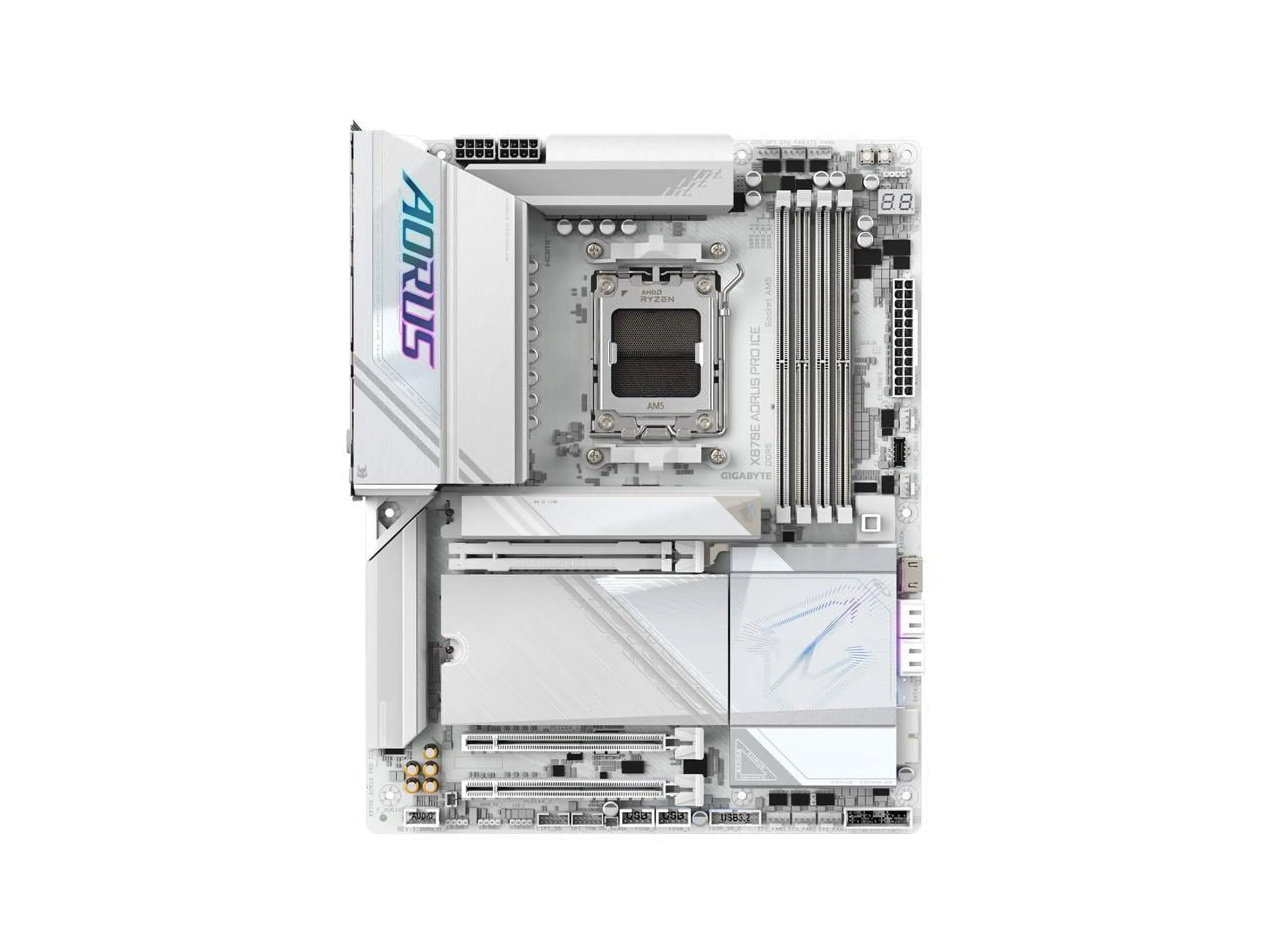 GIGABYTE X870E AORUS PRO ICE — X870E AORUS PRO ICE AMD X870E ATX AM5 (LGA 1718)