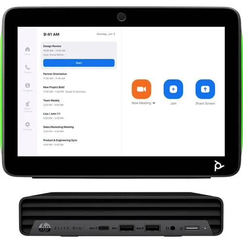 HP 9J687AA — Poly ZR Break HPPC WTC10 ABA Complete Kit