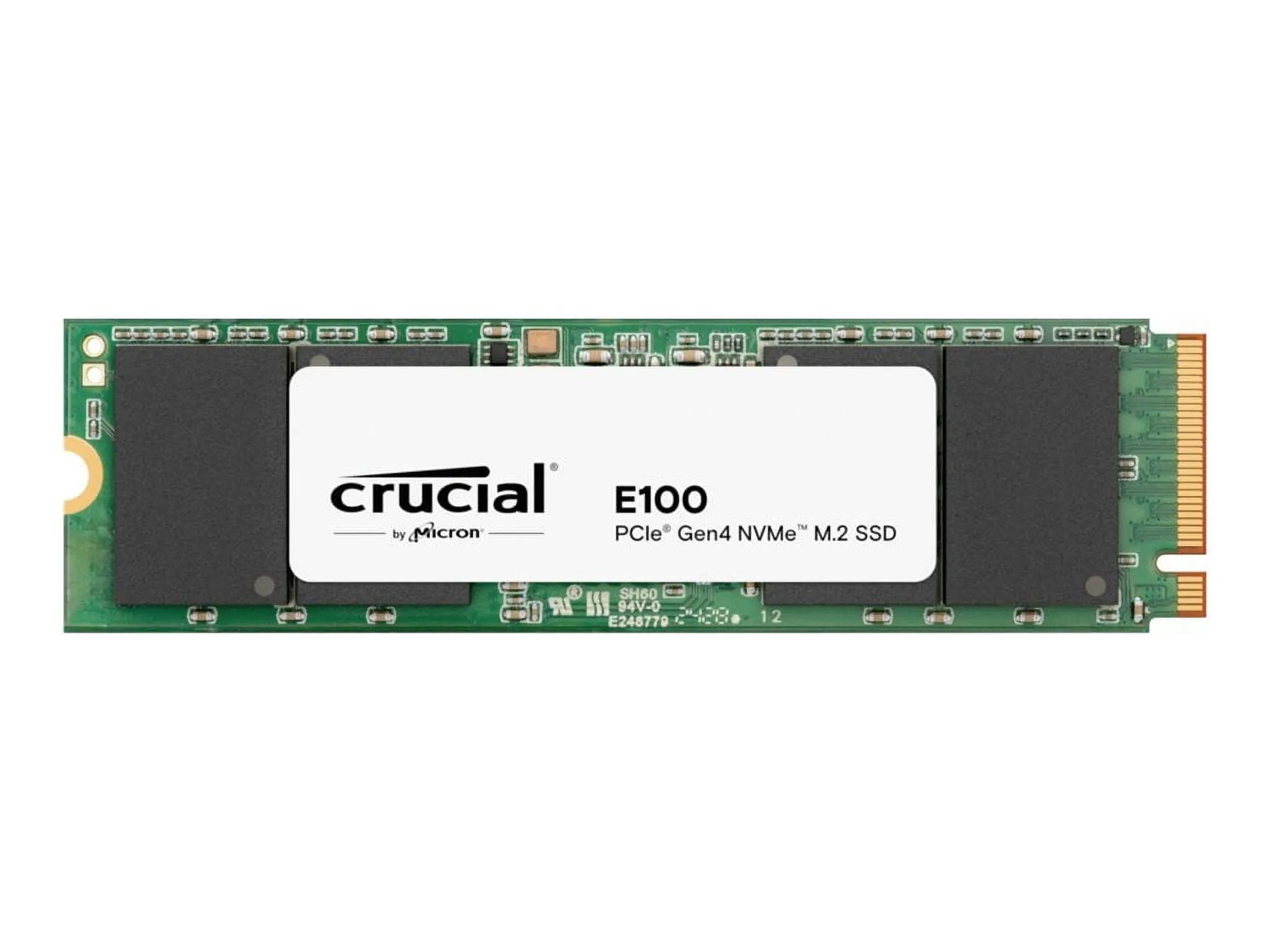 Crucial CT480E100SSD8 — Crucial E100 480GB PCIe Gen4 NVMe M.2 SSD Drive