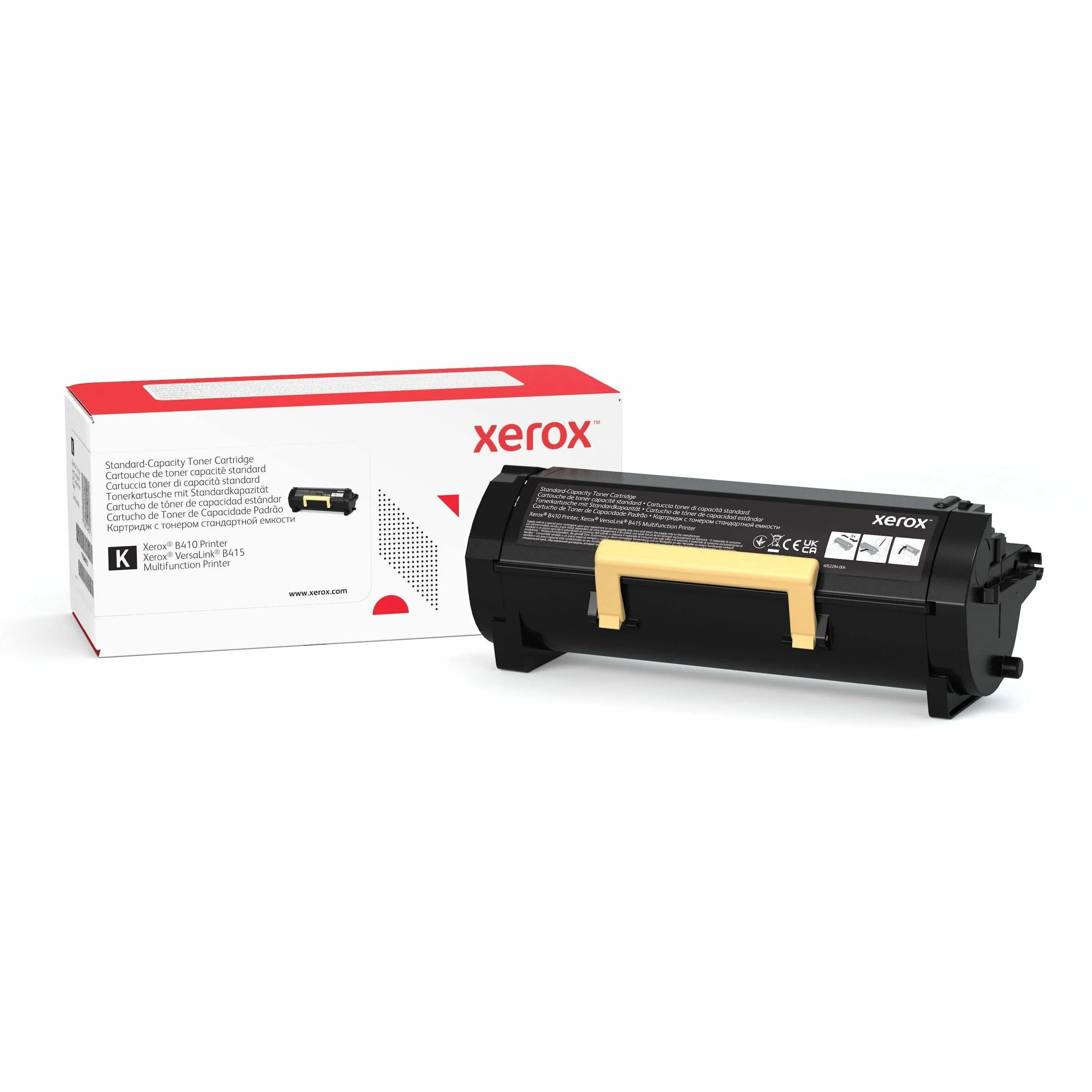 XEROX 006R04725 — GENUINE XEROX BLACK STANDARD CAPACITY TONER CARTRIDGE FOR XEROX B410 (USE & RETU