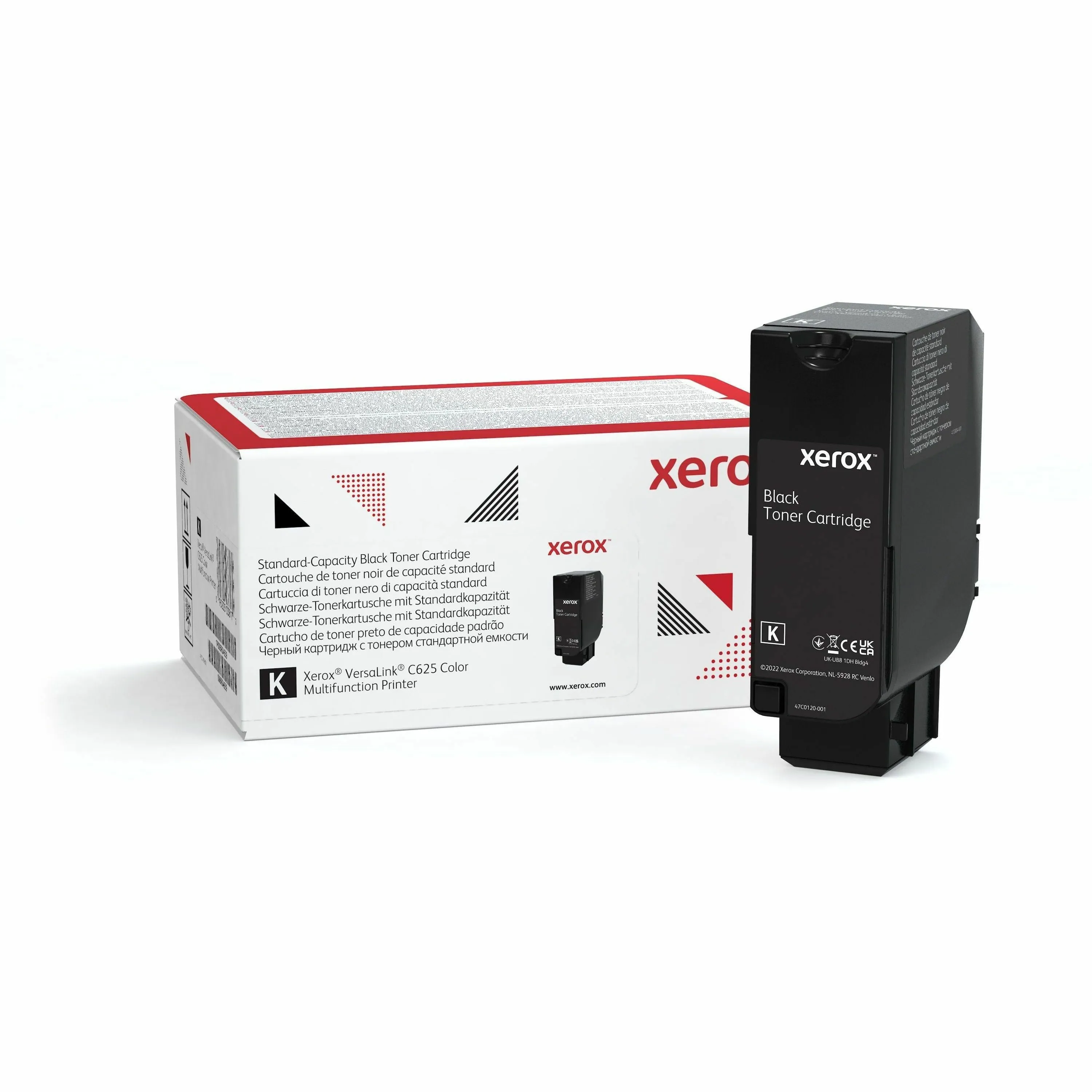 XEROX 006R04616 — GENUINE XEROX BLACK STANDARD CAPACITY TONER CARTRIDGE FOR THE VERSALINK C625 (US