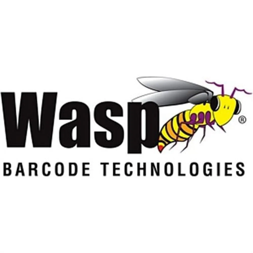 WASP 633808402556 — THERMAL TRANSFER BARCODE LABELS, QUAD PACKS, 4.0 X 1.0, 2300 LABELS PER ROLL