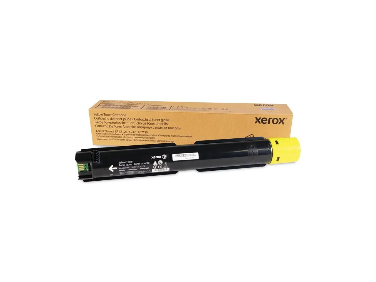 XEROX 006R01827 — GENUINE XEROX EXTRA HIGH CAPACITY YELLOW TONER CARTRIDGE FOR THE VERSALINK C7120