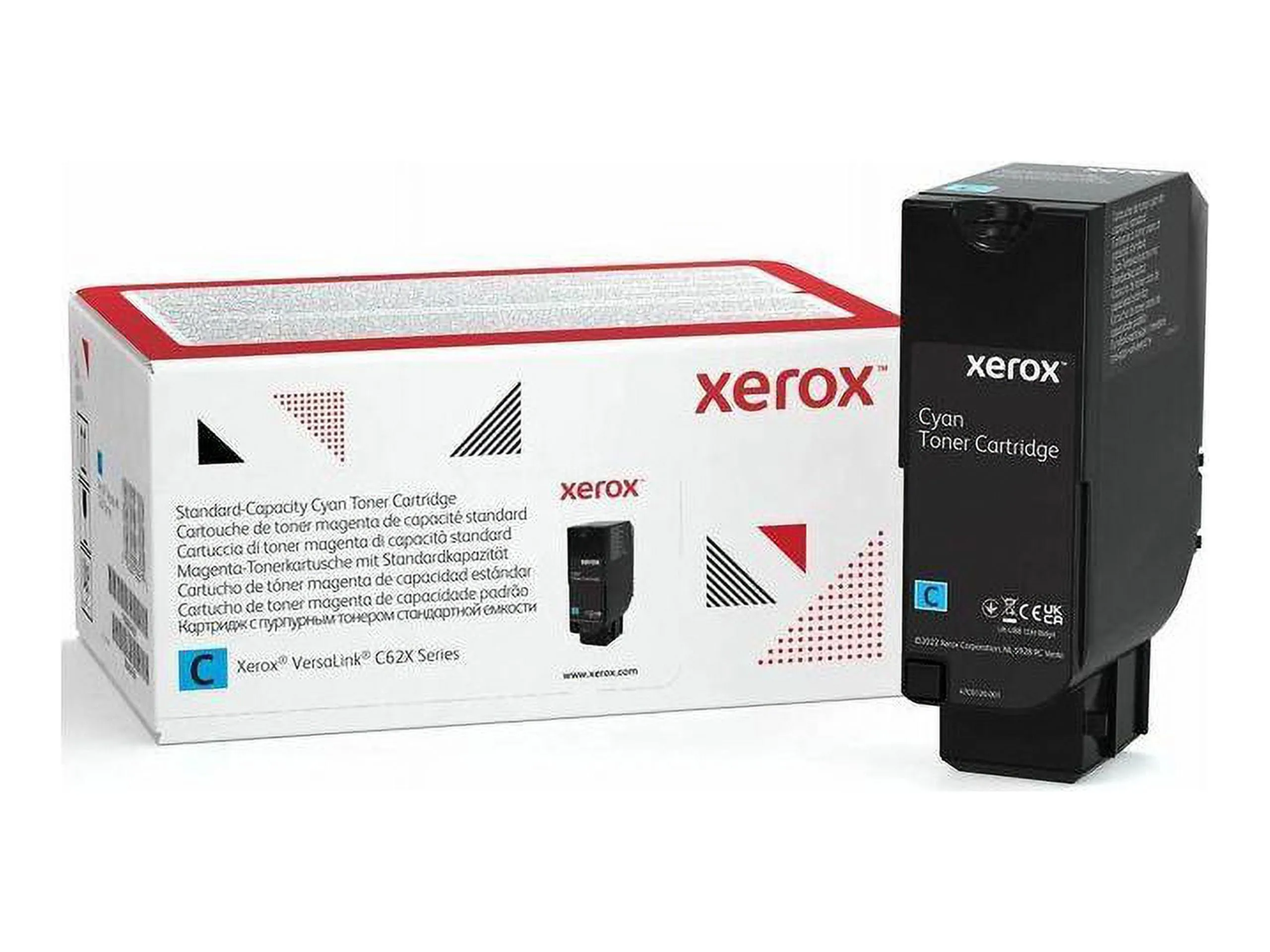 XEROX 006R04617 — GENUINE XEROX CYAN STANDARD CAPACITY TONER CARTRIDGE FOR THE VERSALINK C625 (USE