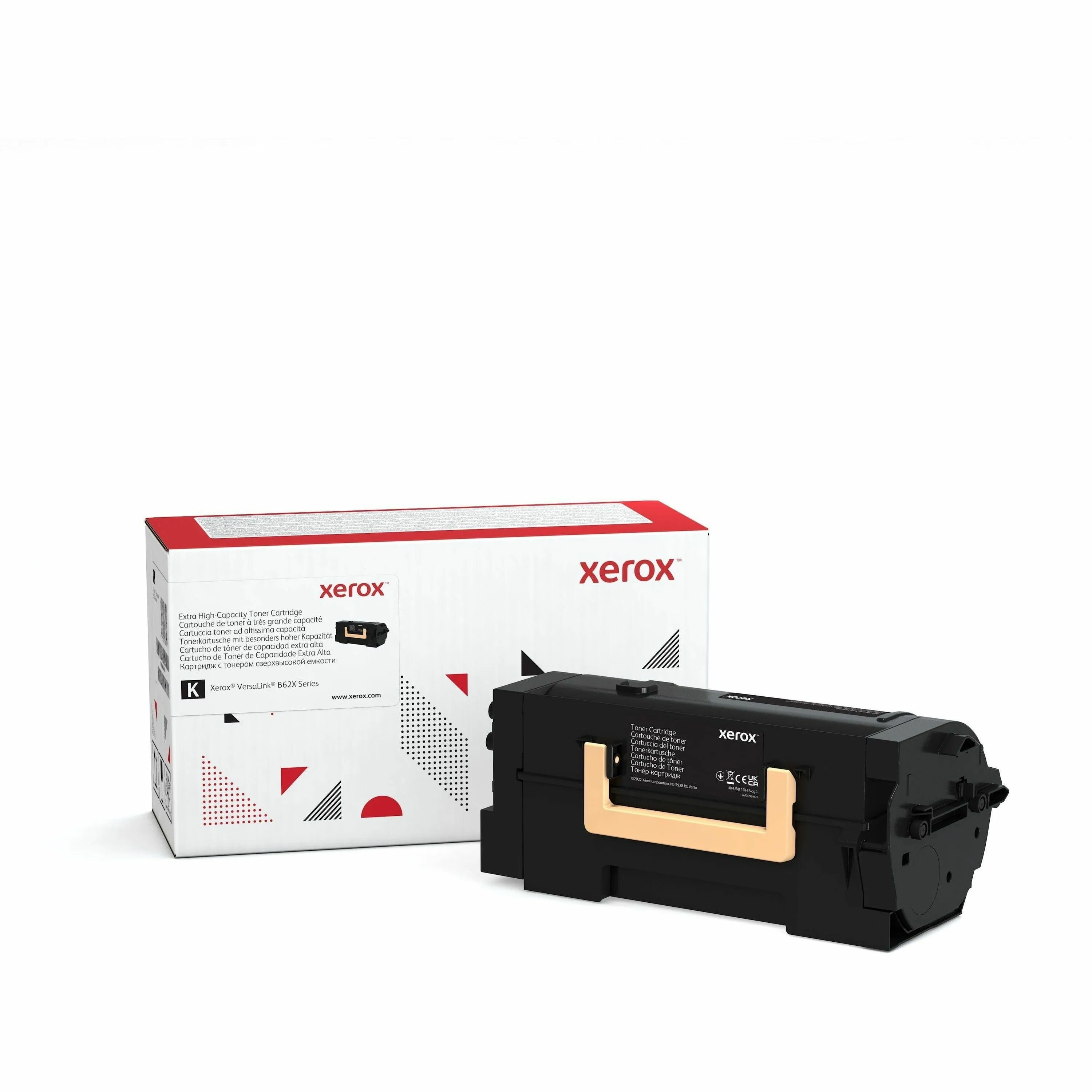 XEROX 006R04670 — GENUINE XEROX BLACK EXTRA HIGH CAPACITY TONER CARTRIDGE FOR THE VERSALINK B625 (
