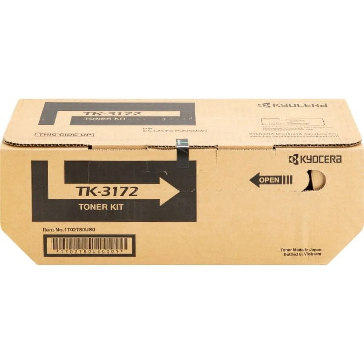 KYOCERA TK-3172 — KYOCERA TK-3172 BLACK TONER CARTRIDGE FOR USE IN ECOSYS P3050DN ESTIMATED YIELD