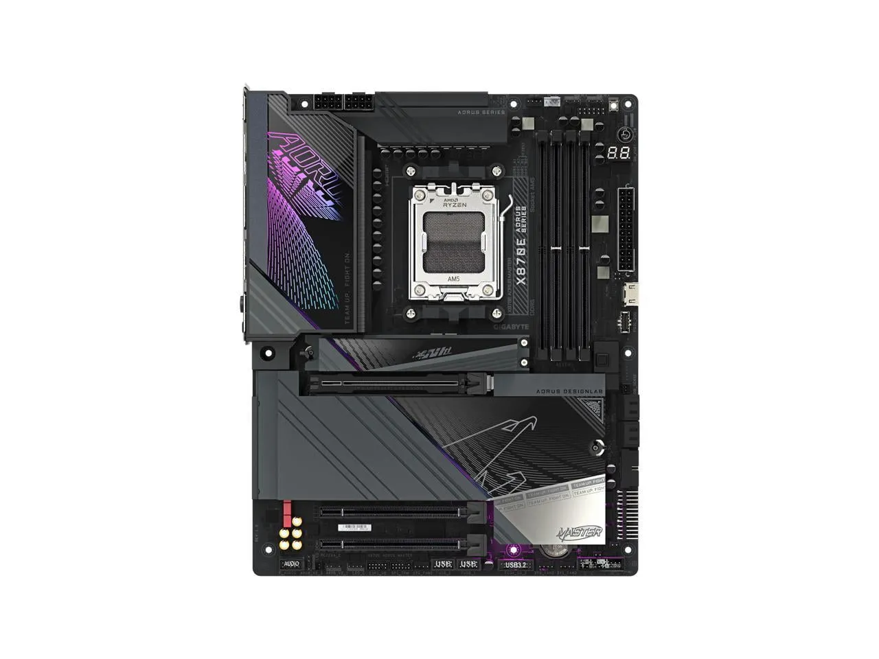 GIGABYTE X870E AORUS MASTER — X870E AORUS MASTER AMD X870E ATX AM5 (LGA 1718)