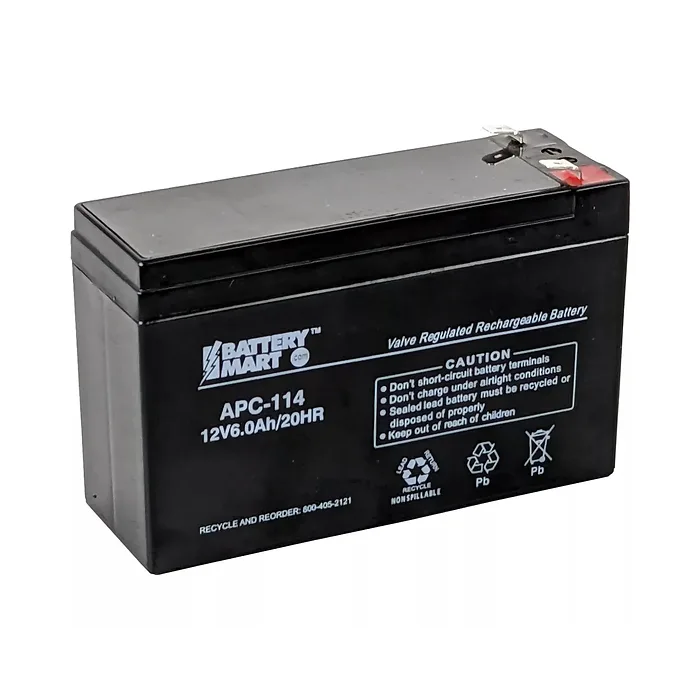 BATTERY TECHNOLOGY-APCRBC114-SLA114