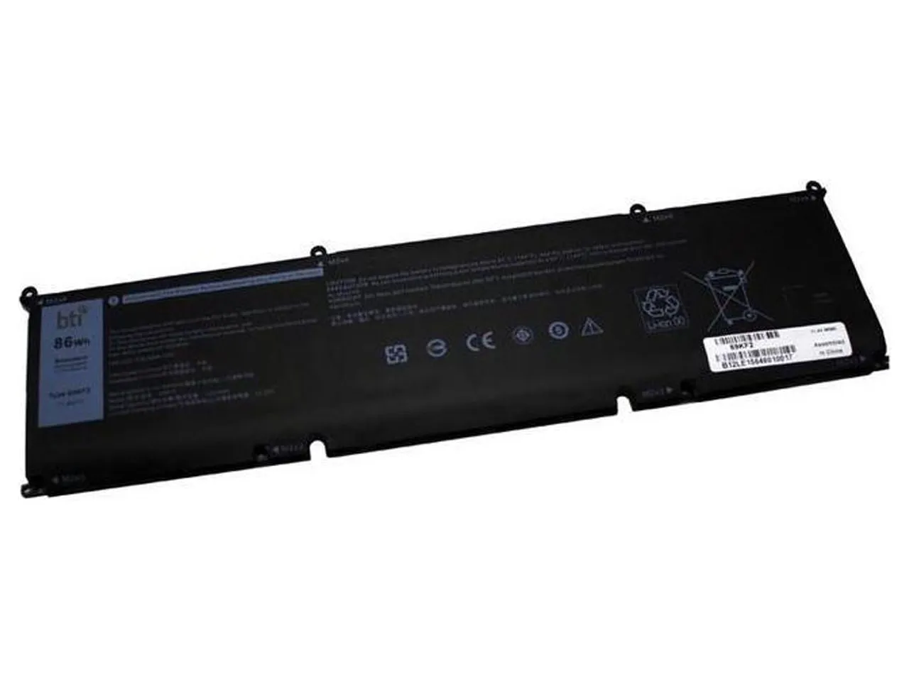 BATTERY TECHNOLOGY 69KF2-BTI — BAT FOR DELL PRECIOSION 5550 XPS 15 9500