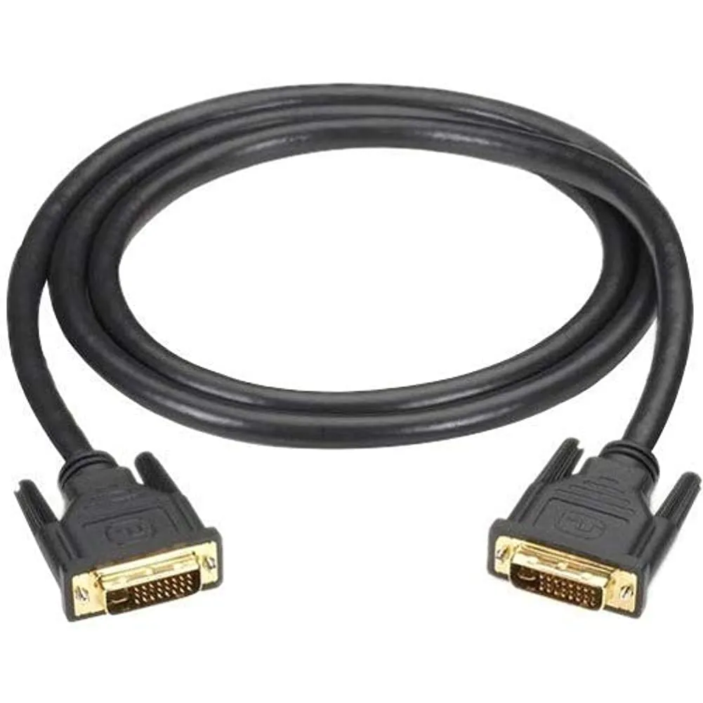 BLACK BOX CORPORATION DVI-I-DL-010M — CABLE IS WIRED TO TRANSMIT ANALOG OR DIGITAL SIGNALS. HELPS ELIMINATE EXTENDERS