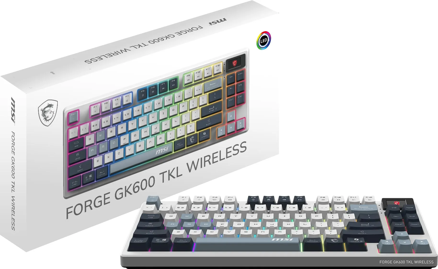 MSI FORGEGK600B — FORGE GK600 TKL W SKY US