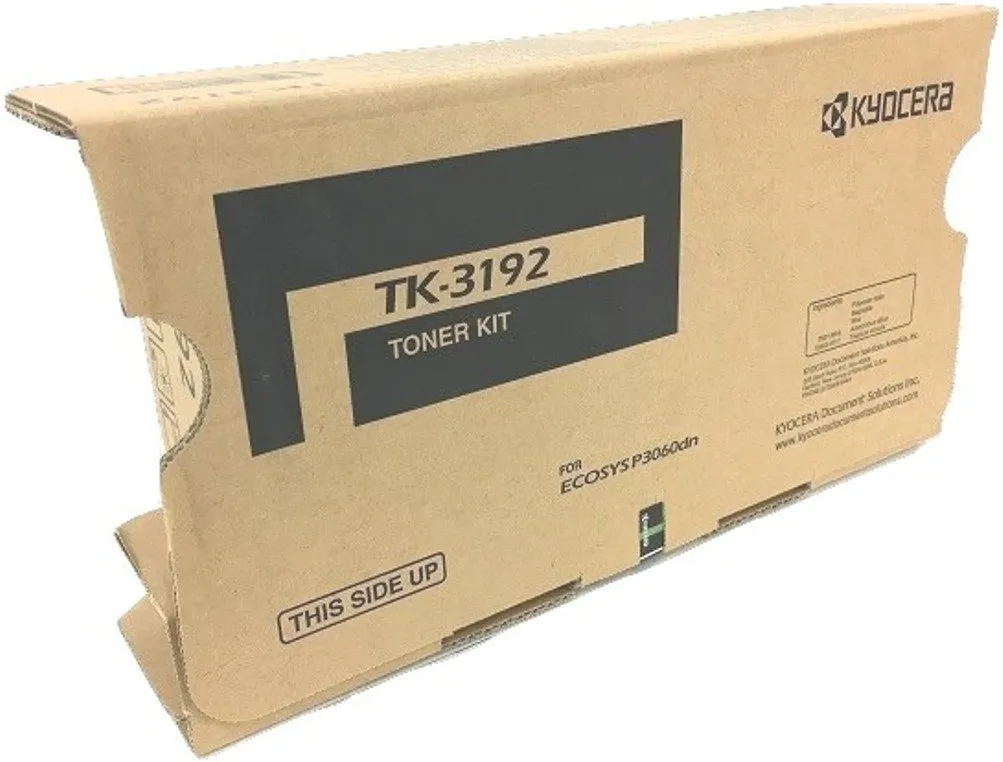 KYOCERA KYOTK3192 — Kyocera TK3192 Black Toner Cartridge - High Yield