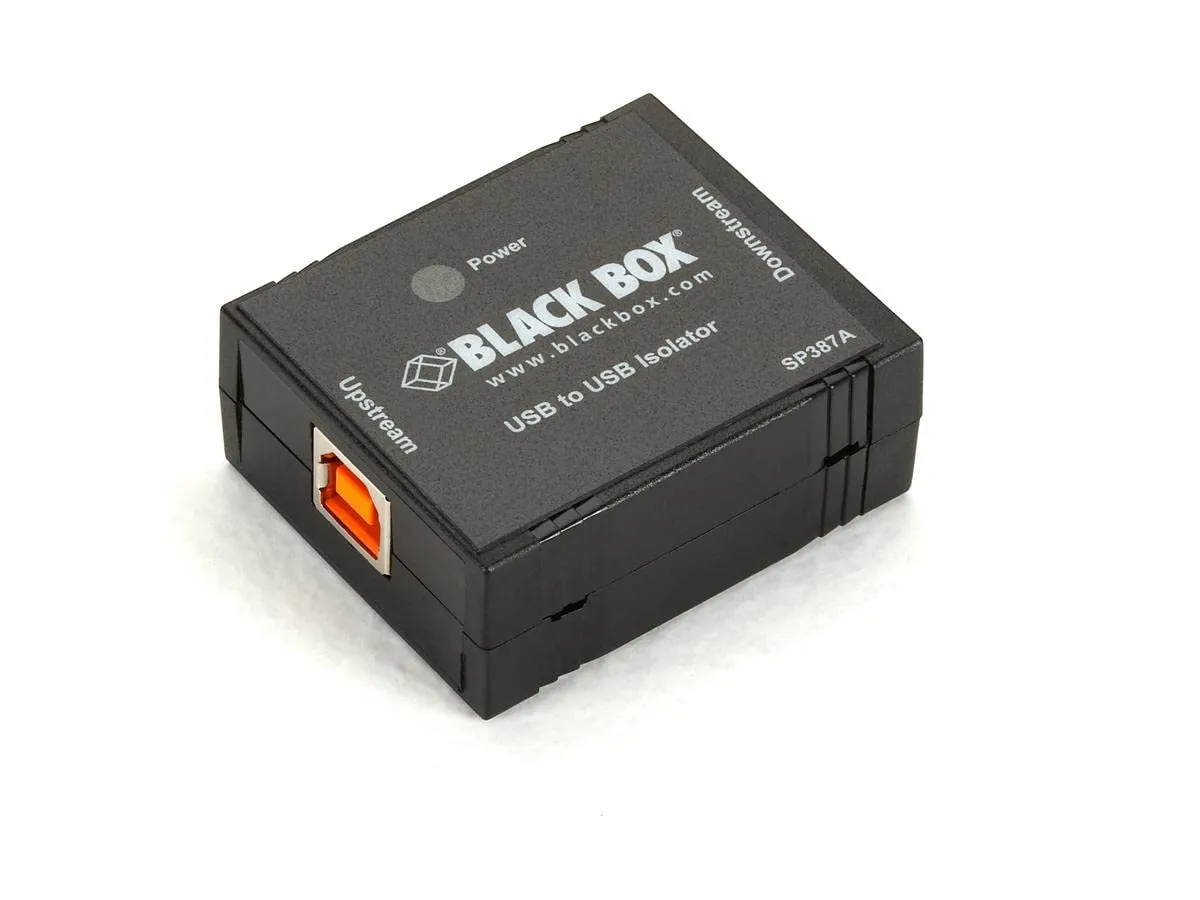 BLACK BOX CORPORATION SP387A — 1 PORT USB TO USB ISOLATOR (4KV)