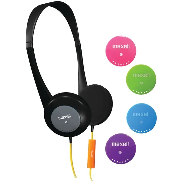 MAXELL 195004 — KFIT-HP ACTION KIDS HEADPHONE WIRED 3.5MM VOLUME LIMITING
