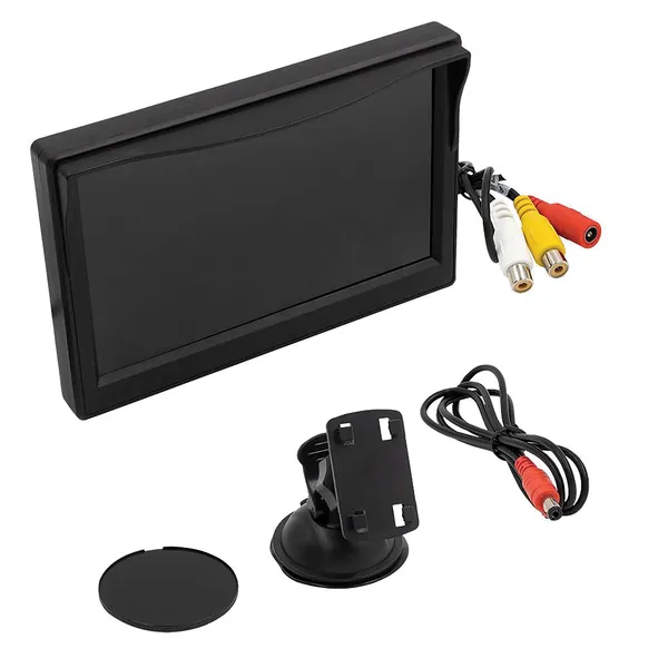 IBEAM RA33379 - 5 Ibeam Color Video Monitor with Dual Inputs