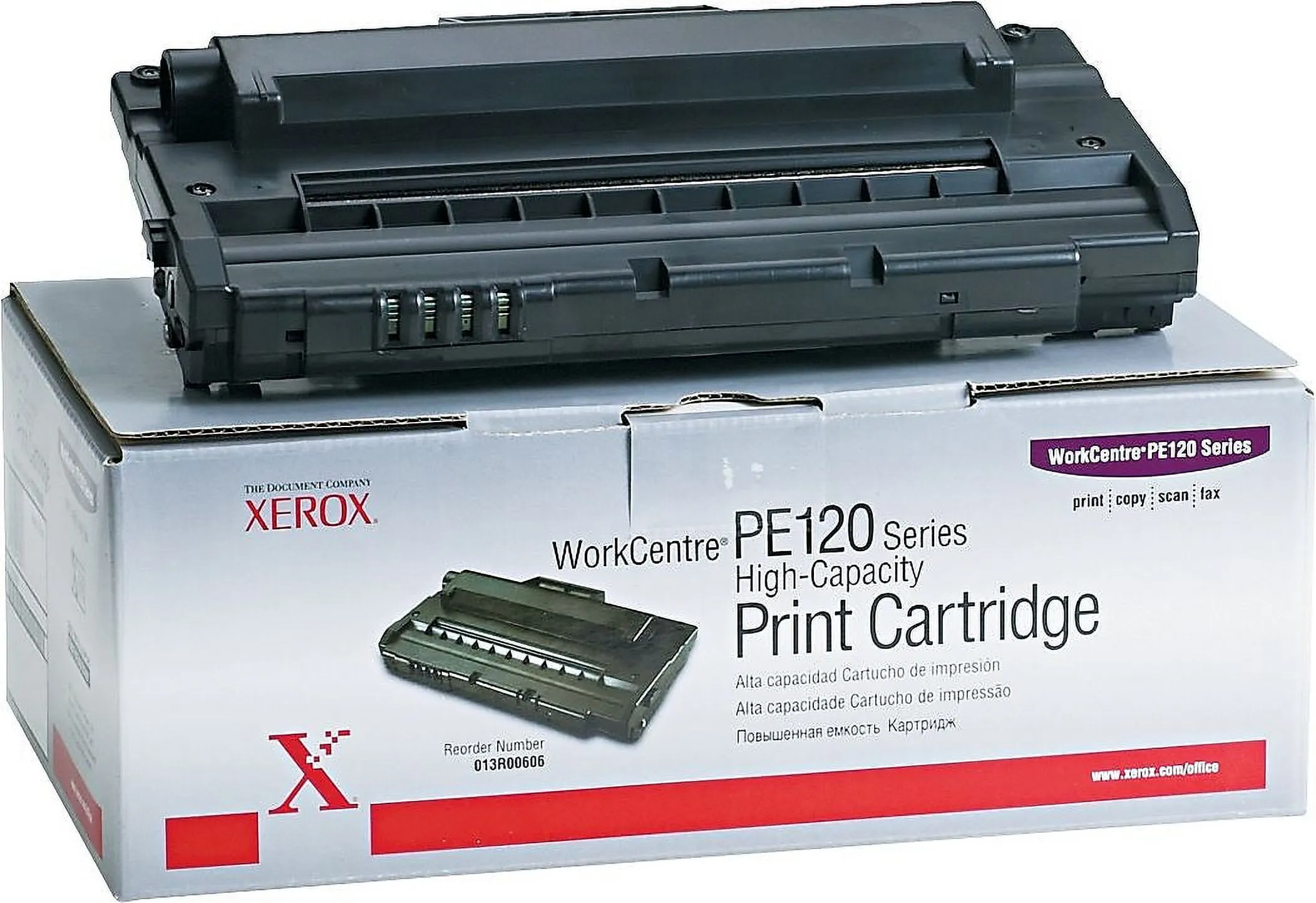XEROX 013R00606 — PRINT CARTRIDGE, HIGH CAPACITY, PE120, 013R00606