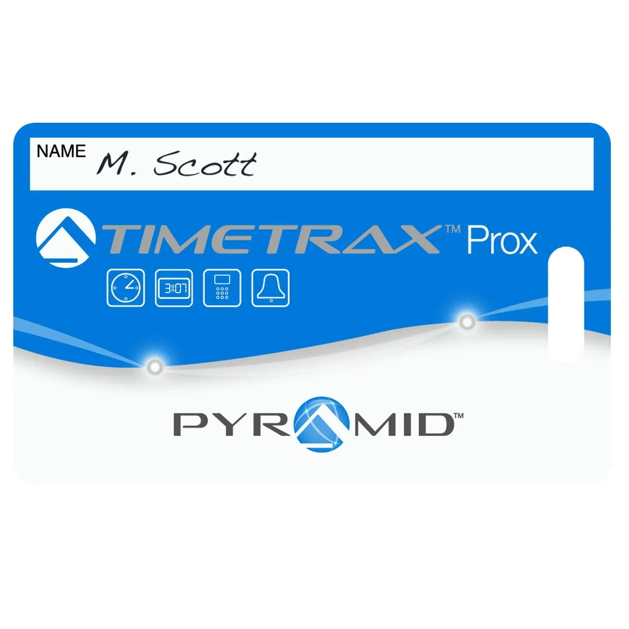Pyramid Time TimetraX Proximity Badges - Secure Access Control