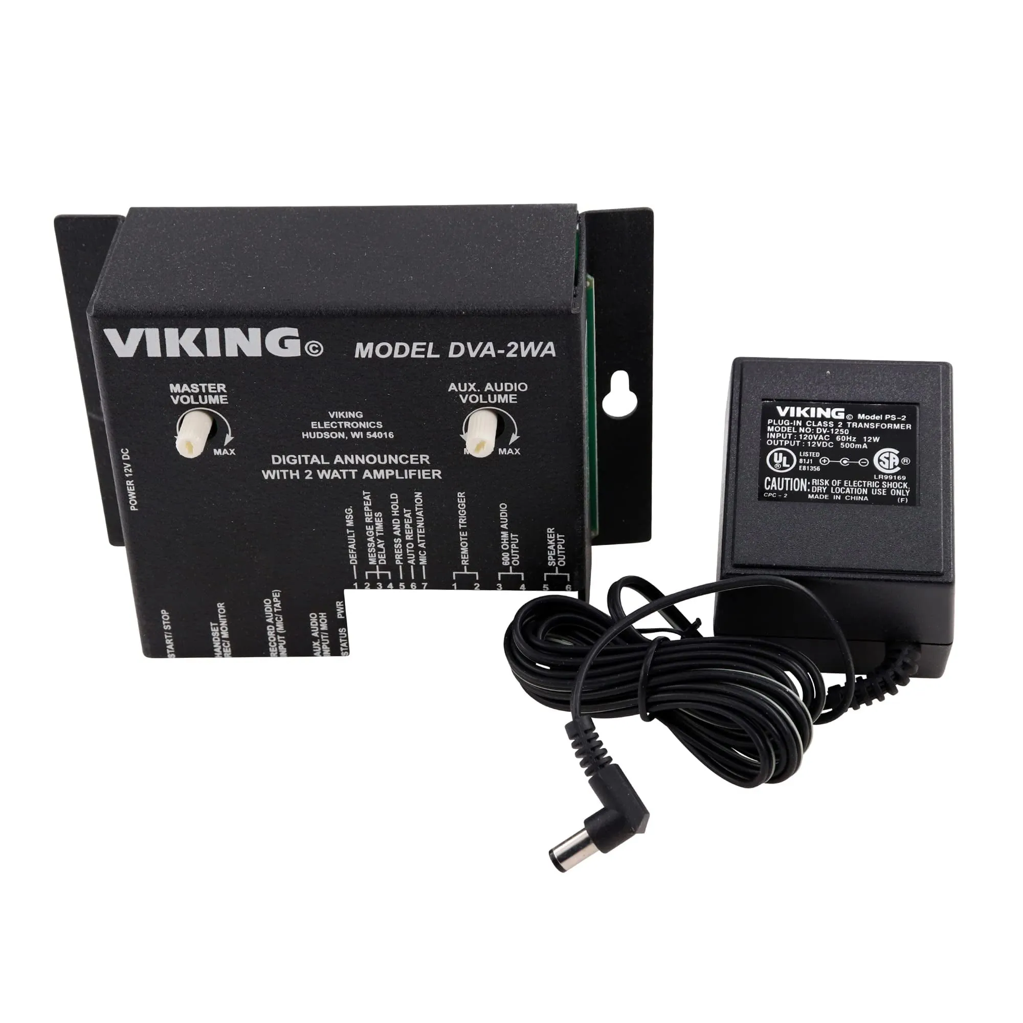 Viking Electronics VK-DVA-2WA — 7.5 Minute Digital Voice / Promotion-on-Hold Announcer