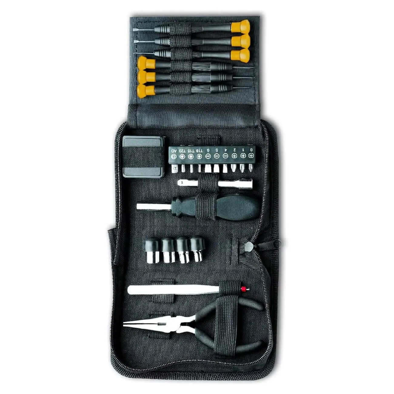 ALLIED TELESYN 49032 — Allied Mini SAE Tool Set with Pouch - 25 Pieces