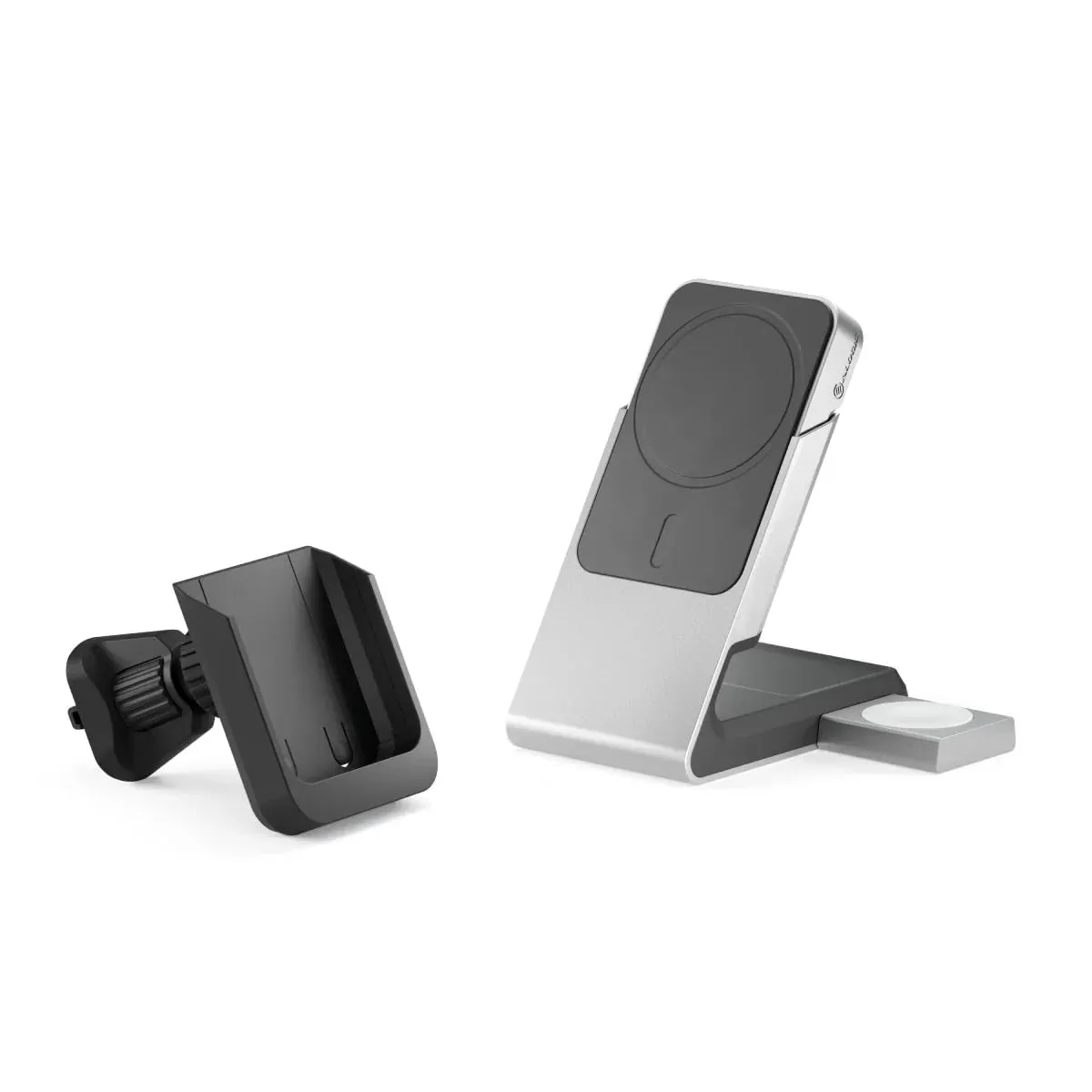 ALOGIC MSPBDDAWC-G — ALOGIC MATRIX+ 3-IN-1 MAGNETIC CHARGING DOCK WITH POWER BANK AND APPLE WATCH CHA