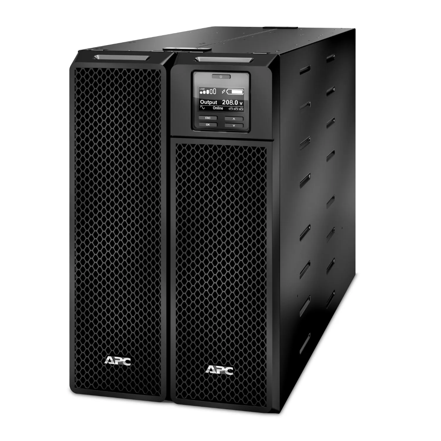 APC - Schneider Electric SRT5KXLT-5KTF — APC SMART-UPS ON-LINE - UPS - RACK/TOWER - 8 NEMA 5-20R 4 NEMA L6-20R 2 NEMA L6-