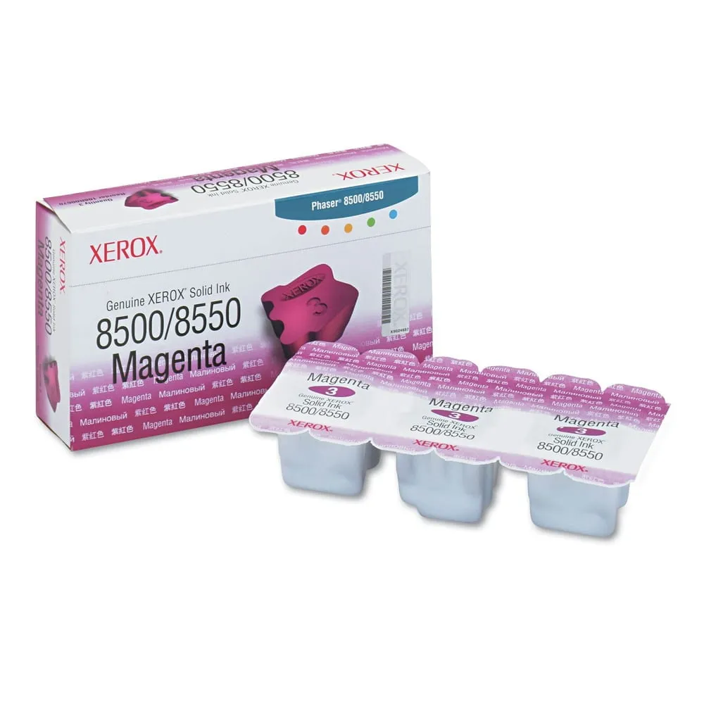 XEROX 108R00670 — Xerox Solid Ink Stick - Solid Ink - 3000 Pages - Magenta