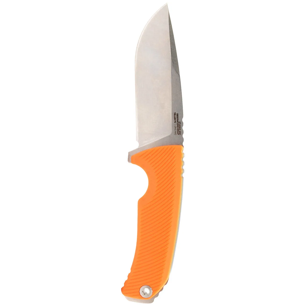 SOG SOG-17-06-03-43 — SOG Tellus FX 4.2" Fixed Blade Knife (Blaze Orange)