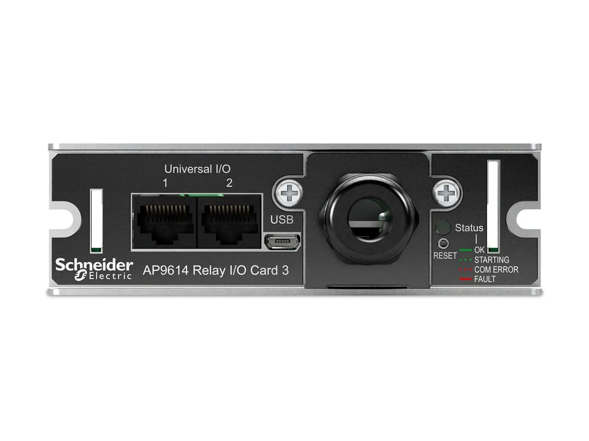 APC - Schneider Electric AP9614 - Dry Contact IO Expansion Card for Schneider Devices