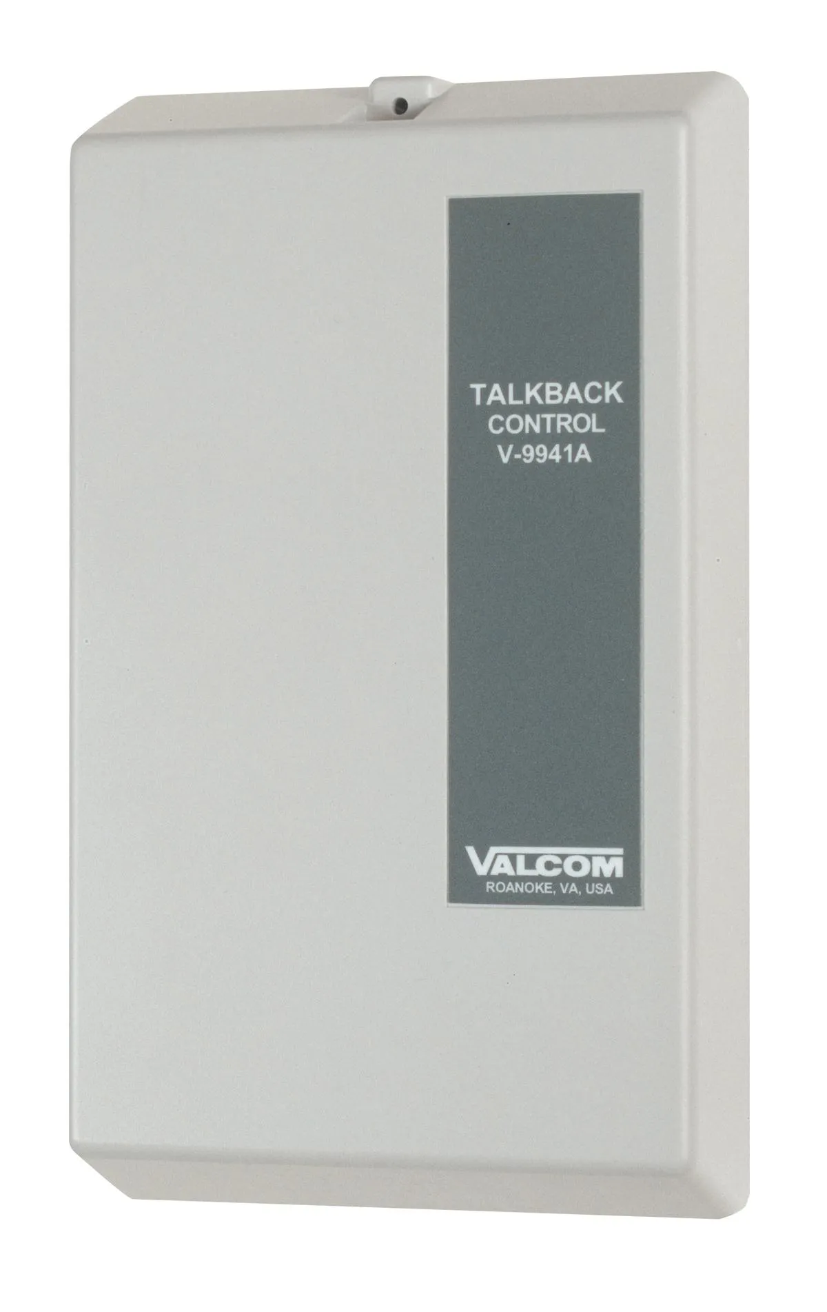 VALCOM V-9941A — TALKBACK, 1 ZONE PAGE CONTROL