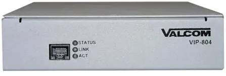 VALCOM VIP-804B — QUAD ENHANCED NETWORK AUDIO PORT