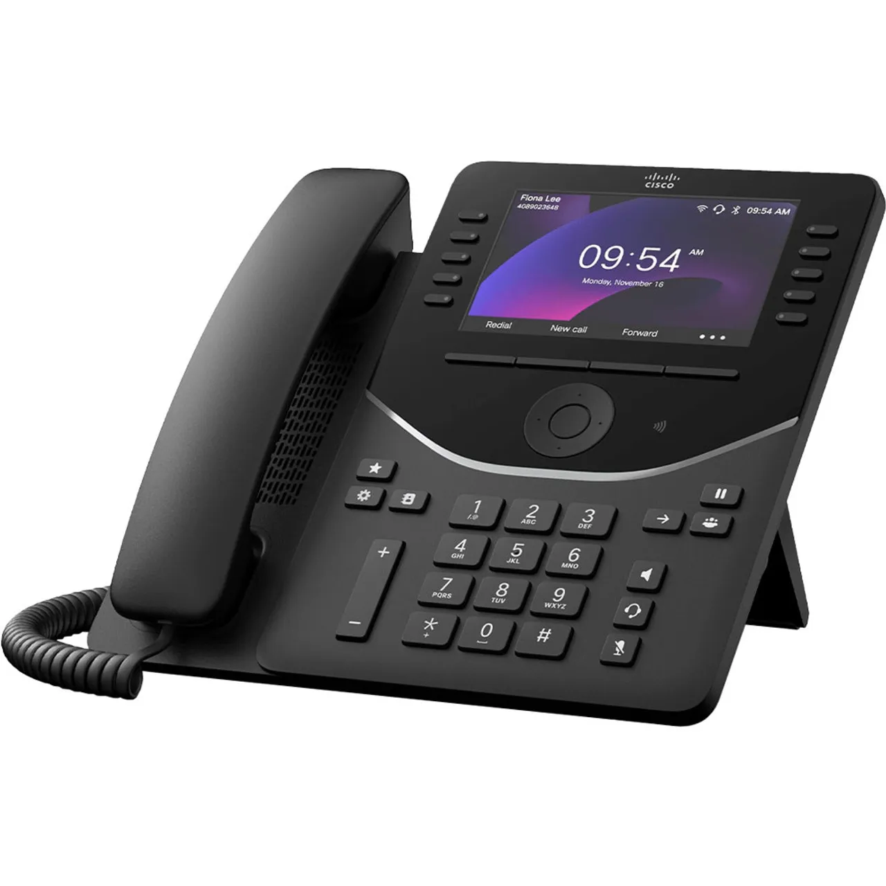 Cisco DP-9861-K9--= — CISCO DESK PHONE 9861, CUSTOMIZED MODEL, CARBON BLACK